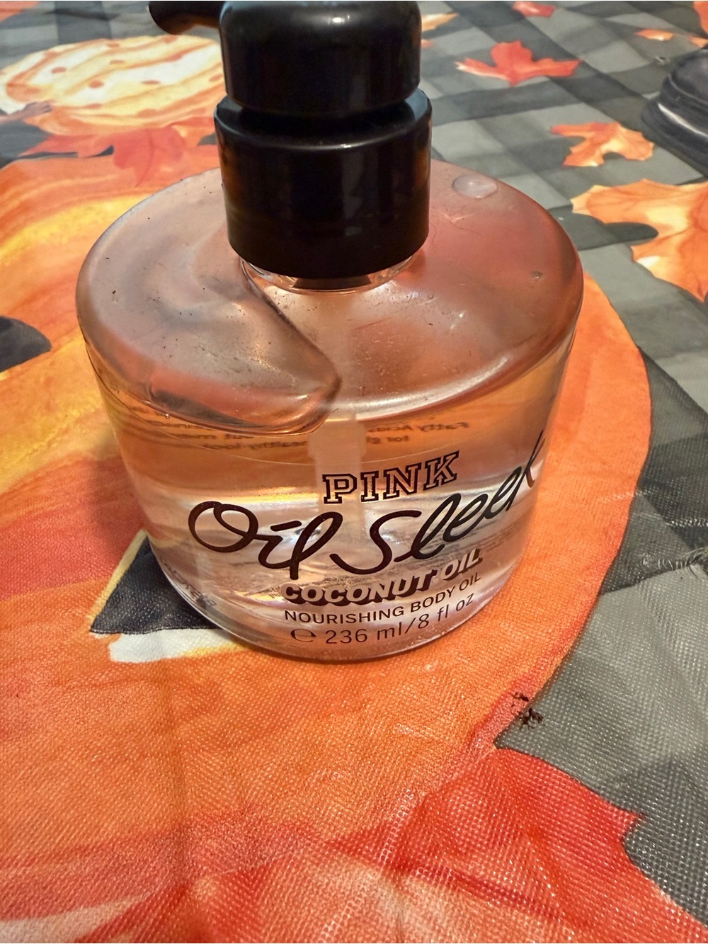 Victoria Secret Oil Sleek Coconut Oil Nourishing Body Oil 8 Oz